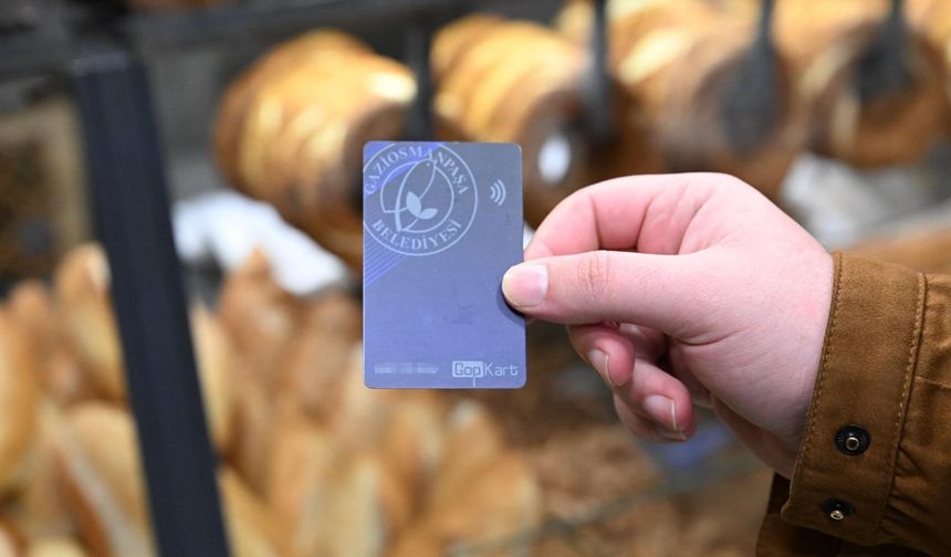 Gaziosmanpaşa'da karekod ile pide desteği sağlanıyor!