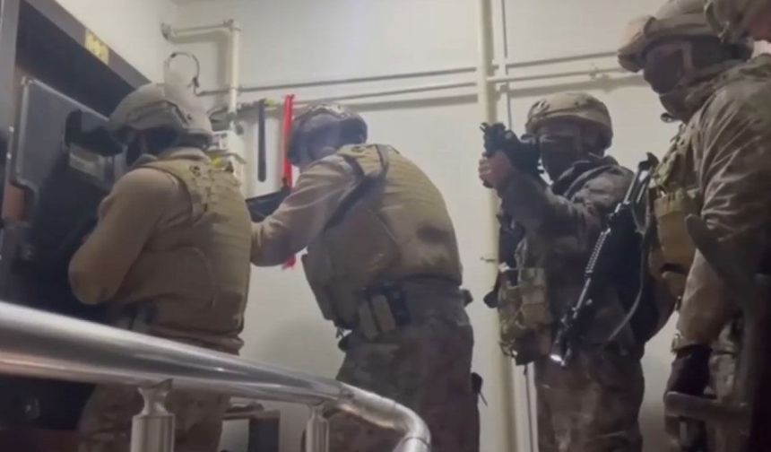 Kaçak silah atölyesine baskın