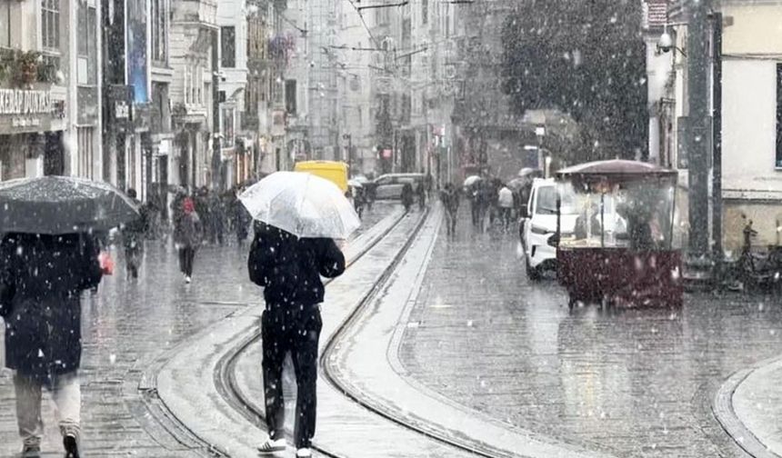 Ankara ve İstanbul’a kar uyarısı