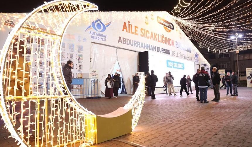 Sultangazi’de Ramazan bu yıl da bir başka
