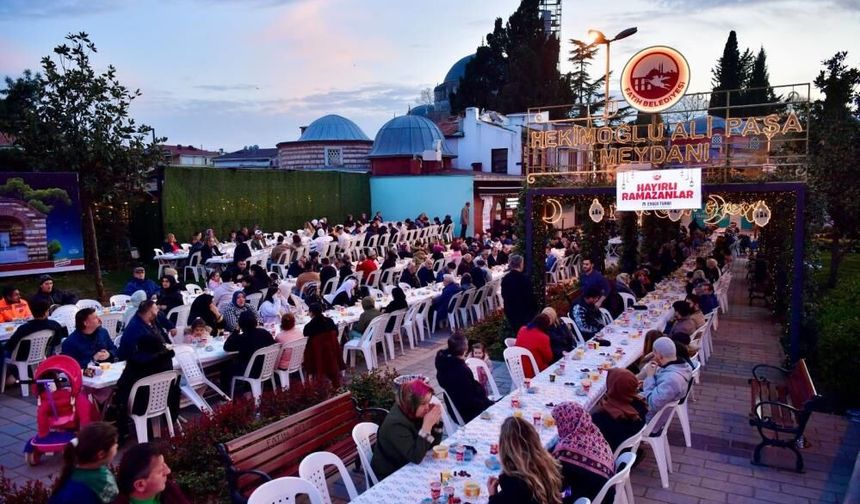 Fatih’te Ramazan bereketi