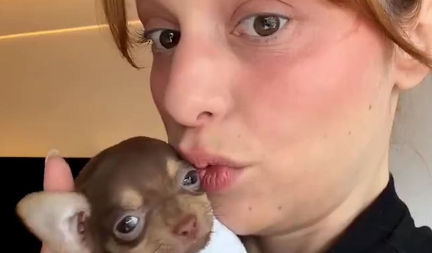 Nilperi Şahinkaya’nın köpeğinin ismi gündem oldu