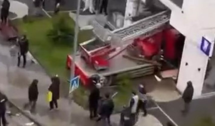 Büyükçekmece korku dolu anlar!