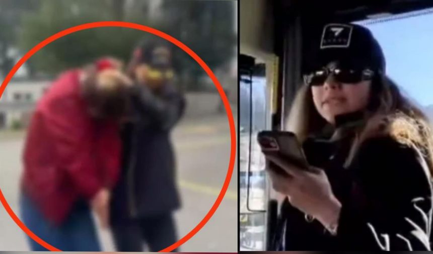 Otobüsteki o saldırgan kadın tutuklandı