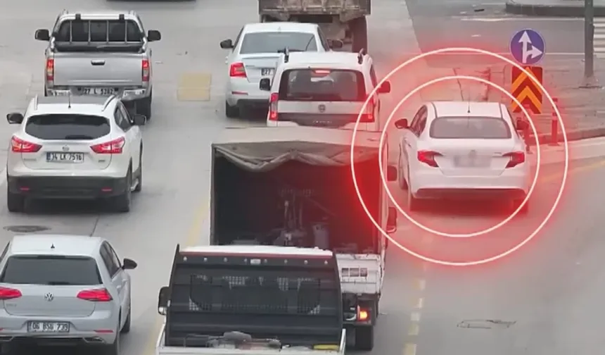 Trafikte 'kaynak' yapanlar yandı!