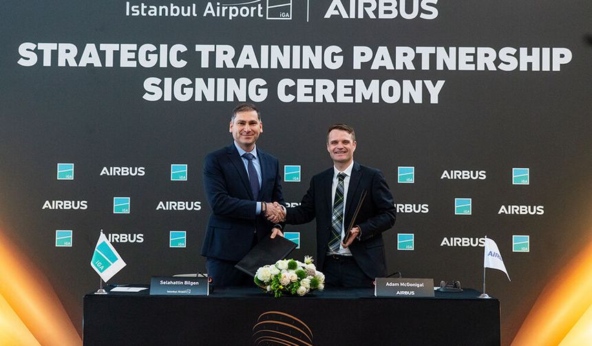 İGA İstanbul Havalimanı ve Airbus eğitim ortağı oldu