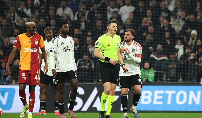Galatasaray, Beşiktaş ile oynadığı son 5 derbide 4 kırmızı kart gördü