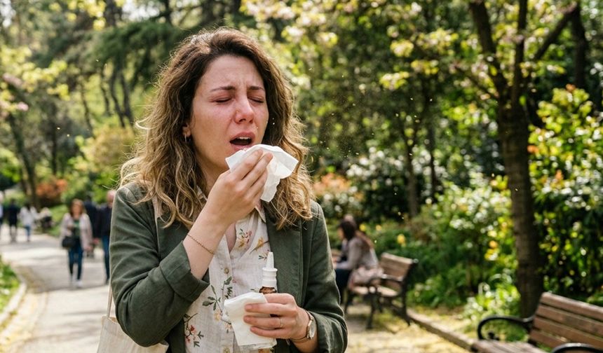 Uzmanlar uyardı: Alerji mevsimi zirvede!