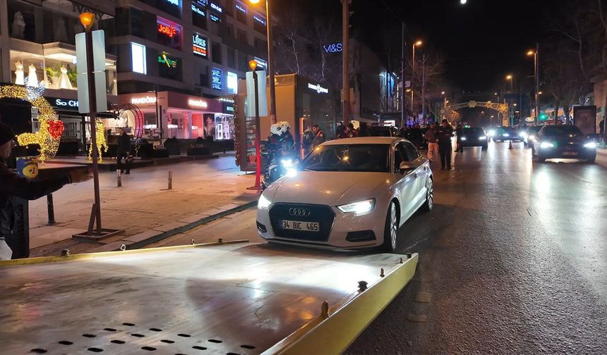 Makas atan sürücüye 90 bin lira ceza