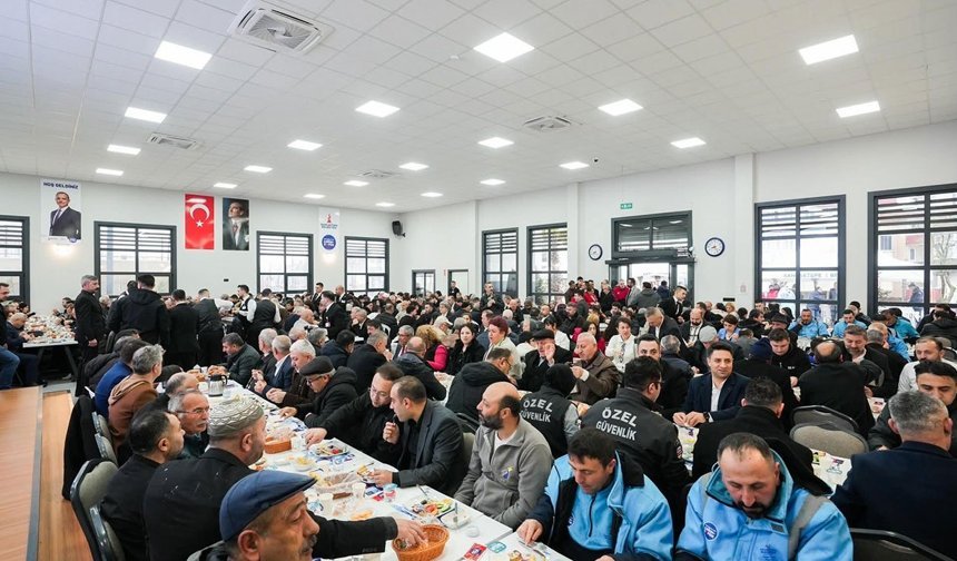 Sancaktepe’de bayram kahvaltısı yapıldı