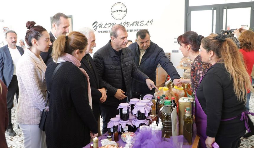 Büyükçekmece'de kadın üreticilere destek