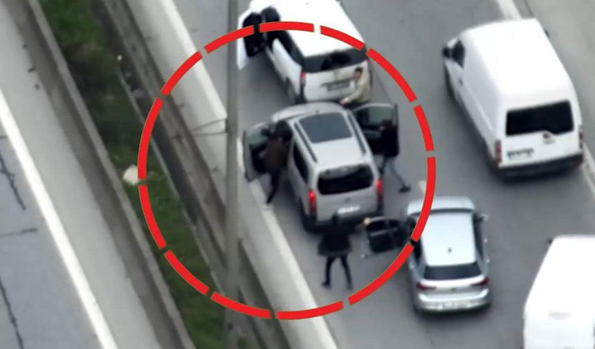 Sultanbeyli’de polisten kaçtı, dronla yakalandı