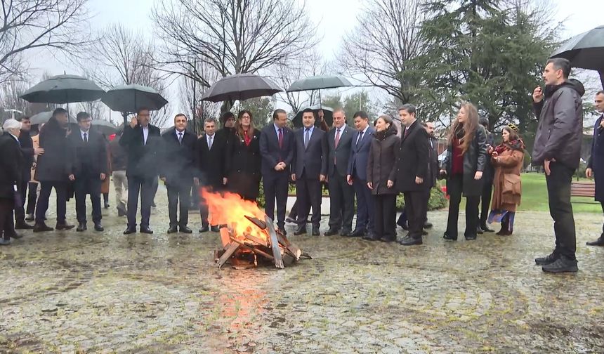 Baharın gelişini ateş yakıp demir döverek kutladılar