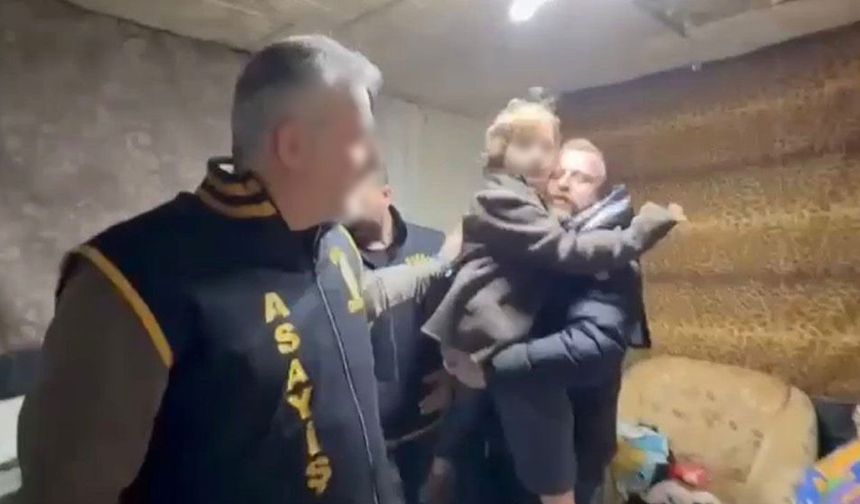 “Kaçırıldı” denilen çocuk harabede ortaya çıktı