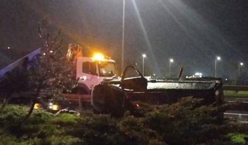 Kuzey Marmara Otoyolu’nda feci kaza