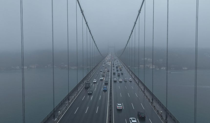 15 Temmuz Şehitler Köprüsü havadan görüntülendi