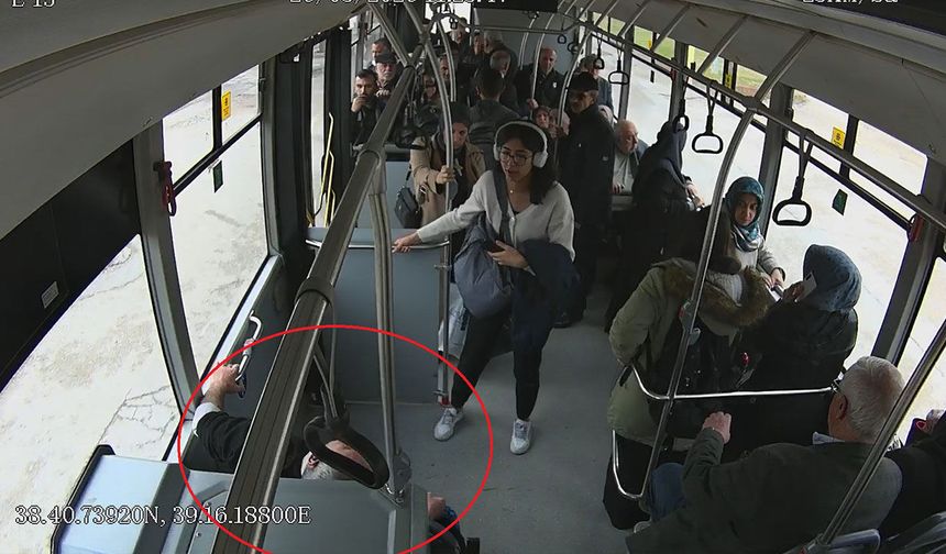 Otobüs şoföründen hayat kurtaran hamle