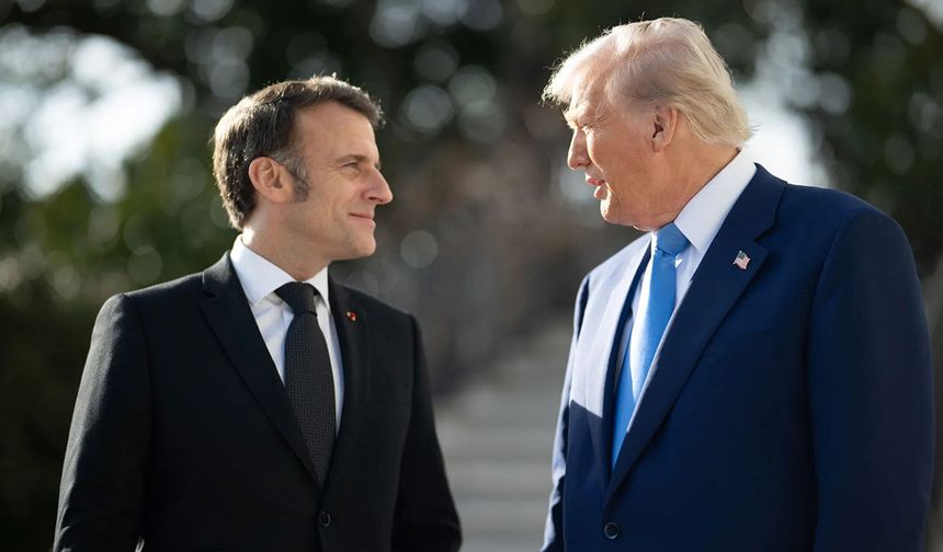 Macron ve Trump telefonda görüştü