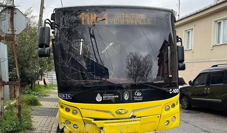 Beykoz’da sabah saatlerinde korkutan kaza