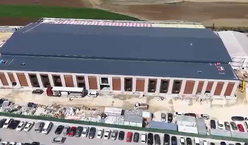 Silivri'deki yeni duruşma salonu tamamlanıyor