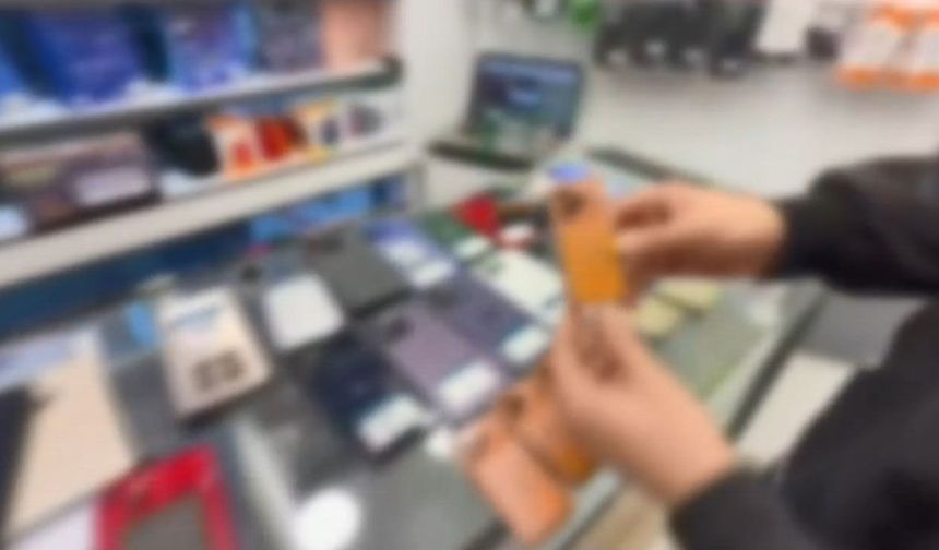 Kaçak cep telefonu operasyonu düzenlendi