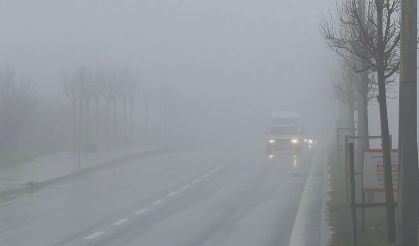 İstanbul’da yoğun sis etkili oluyor