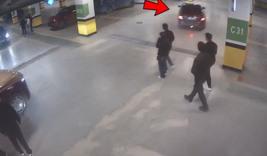 Sarıyer’de otoparkta drift pahalıya patladı