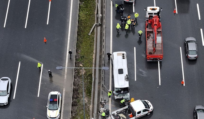 Başakşehir'de kazada ağır yaralanan polis memuru şehit oldu