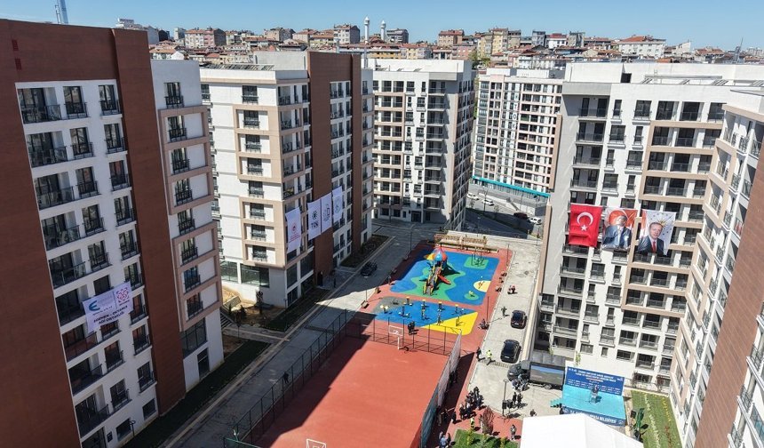 863 konut hak sahiplerine teslim edildi