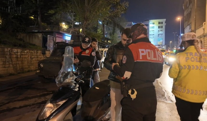 Helikopter destekli 'Huzur İstanbul' denetimi