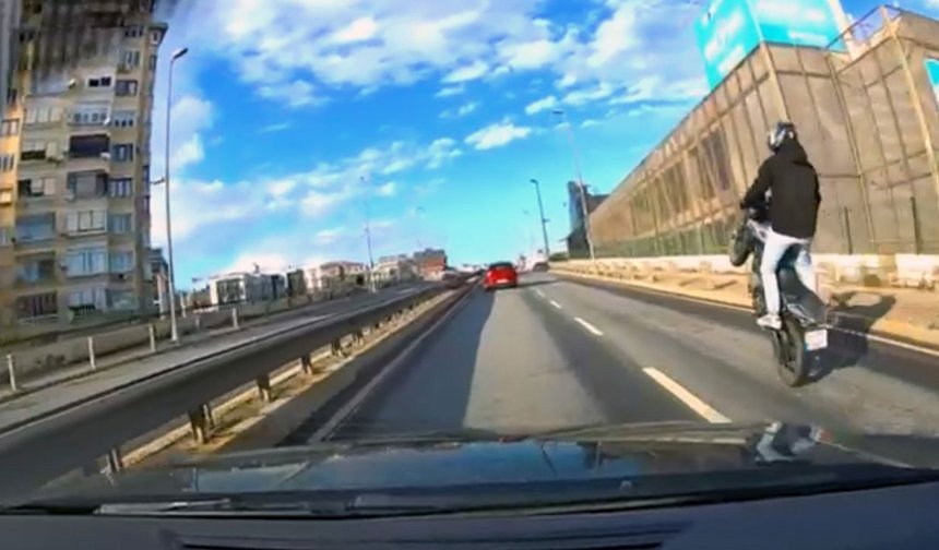 Pendik’te tehlikeli sürüş kamerada: Sürücüye ağır ceza