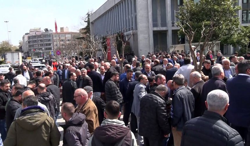 Özel Halk Otobüsü esnafından Saraçhane’de mesaj