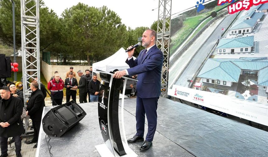 Sancaktepe’ye modern hayvan bakım ve rehabilitasyon merkezi açıldı