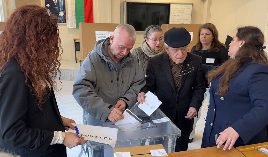 Bulgaristan vatandaşları İstanbul’da sandığa gitti