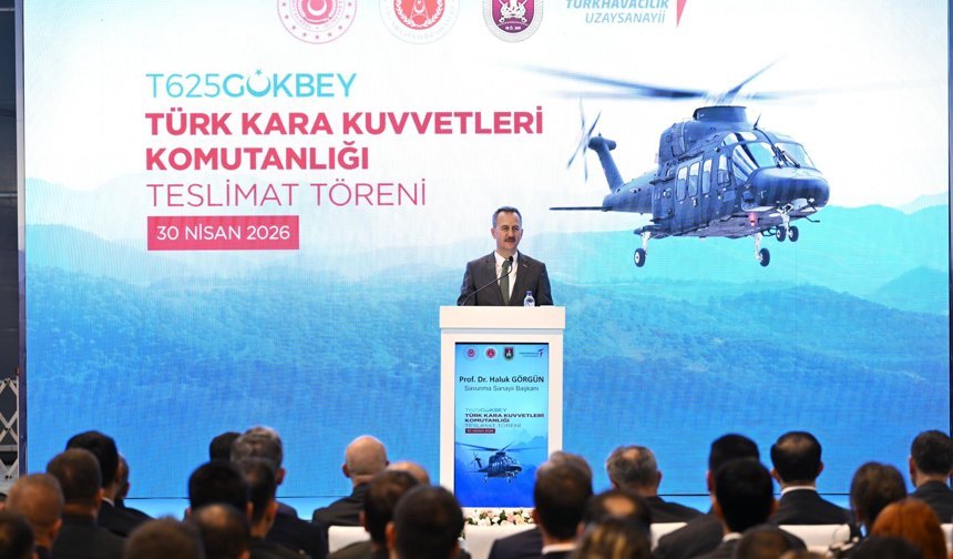 T625GÖKBEY, Kara Kuvvetleri Komutanlığı'na teslim edildi