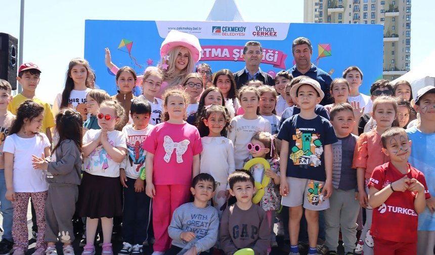 Çekmeköy’de 23 Nisan uçurtma şenliği