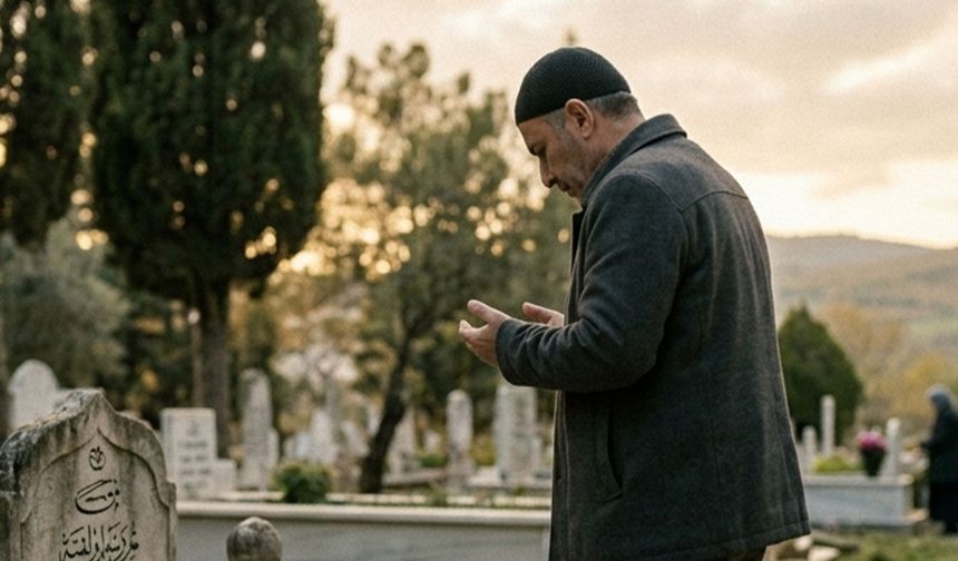 Dua bile okuyamadı: Mezarlıkta sahte hoca yakalandı