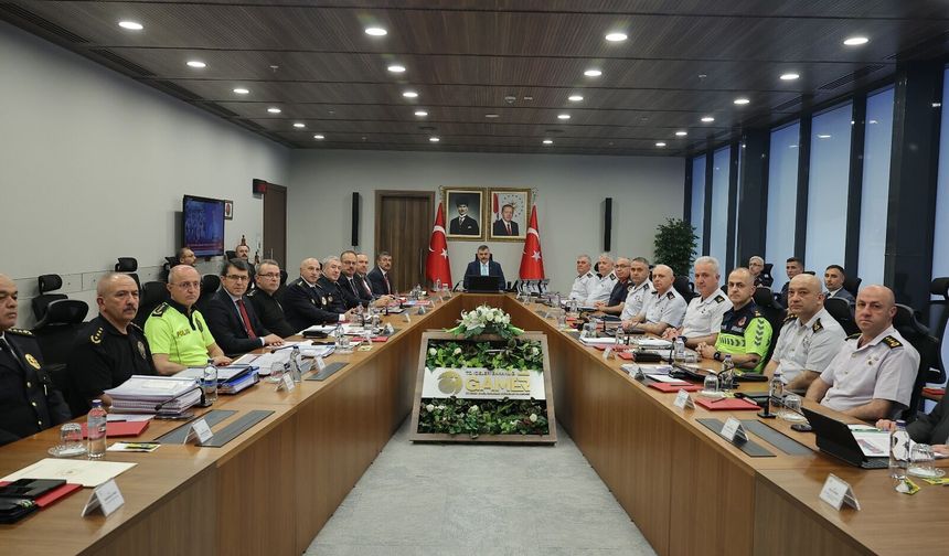 İçişleri Bakanlığı'nda NATO Zirvesi'ne yönelik güvenlik toplantısı