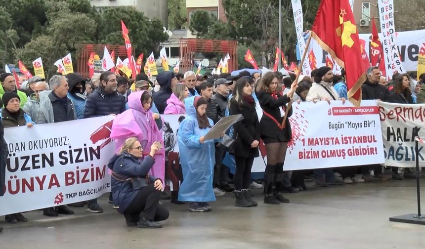 1 Mayıs, Kartal Meydanı'nda kutlandı