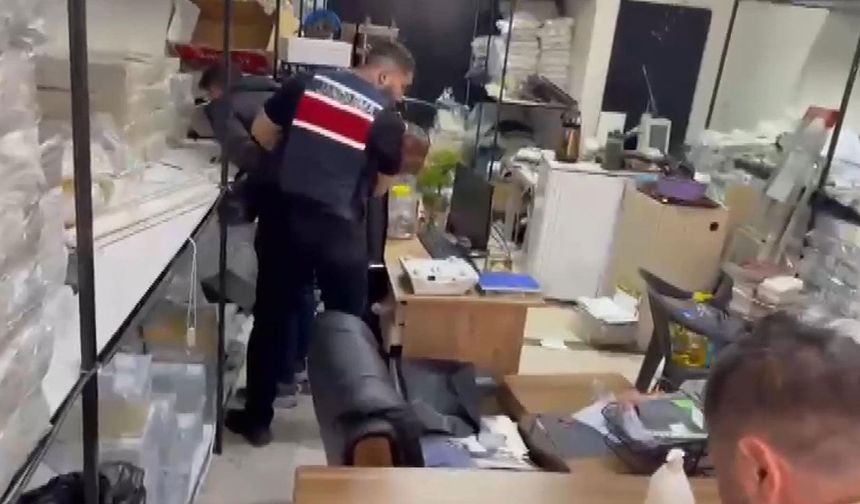 Zeytinburnu'nda sahte altın operasyonu