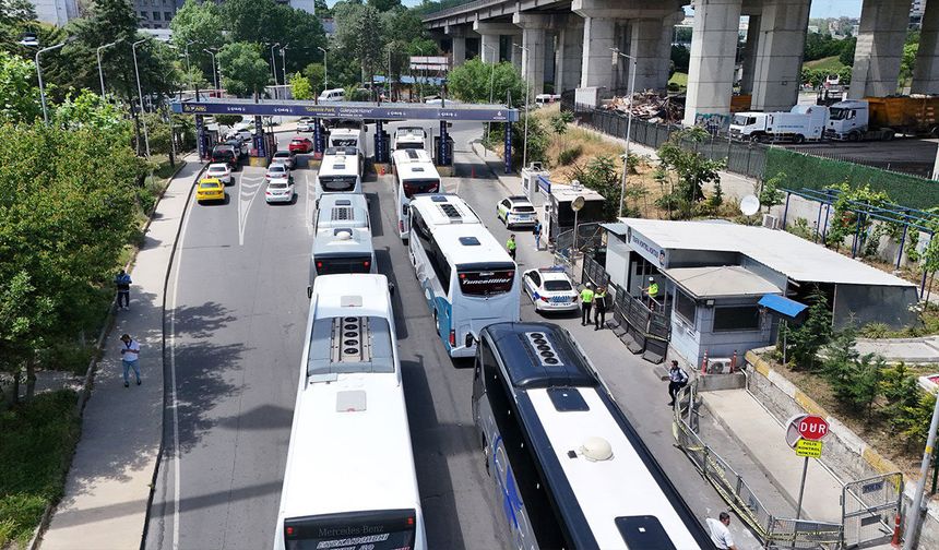 Bayram öncesi otogarda sıkı denetim