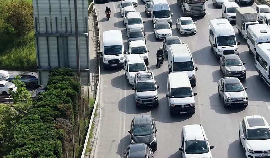 Şile Yolu’nda denetim: Emniyet şeridi ihlalleri tespit edildi