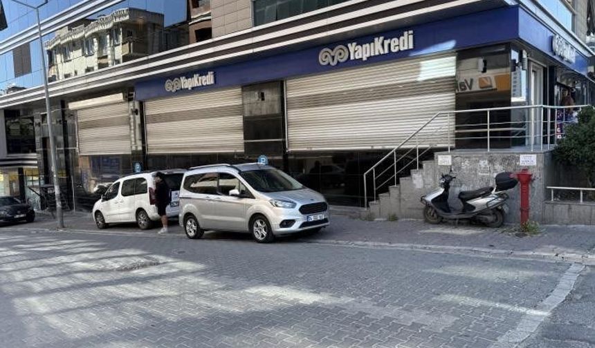 Yapı Kredi Bankası'na silahlı saldırı yapan şüpheli yakalandı
