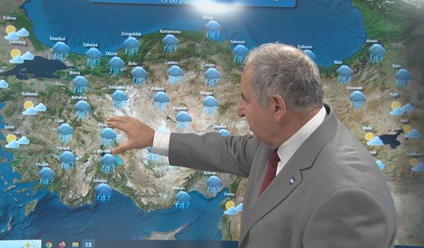 Hava Tahmin Uzmanı uyardı: Hafta sonu yurt genelinde yağış bekleniyor