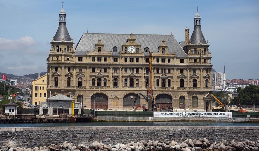 Haydarpaşa Garı’nda son aşamaya gelindi: Havadan görüntülendi