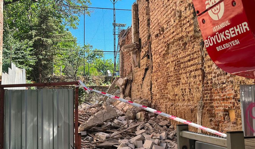 Kadıköy’de kentsel dönüşüm şantiyesinde göçük