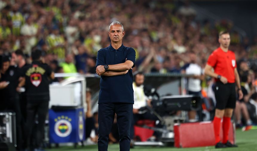 Fenerbahçe'de İsmail Kartal 4. dönemindeki ilk resmi maçına çıktı