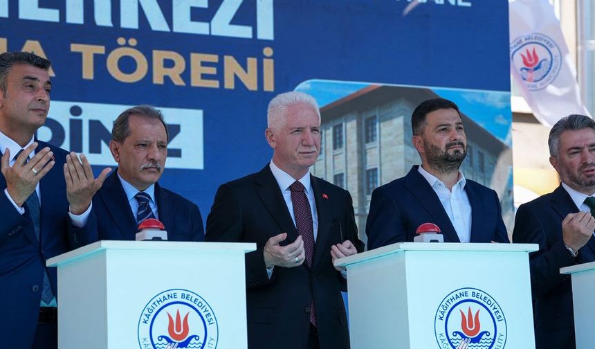 Kağıthane Sultan Selim Polis Merkezi'nin temeli atıldı