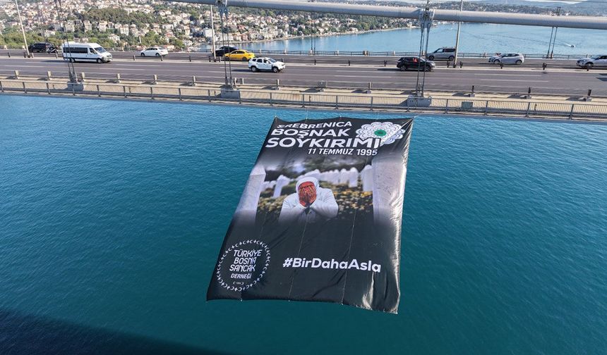 İstanbul'dan dünyaya Srebrenitsa mesajı: "Unutma, Unutturma"
