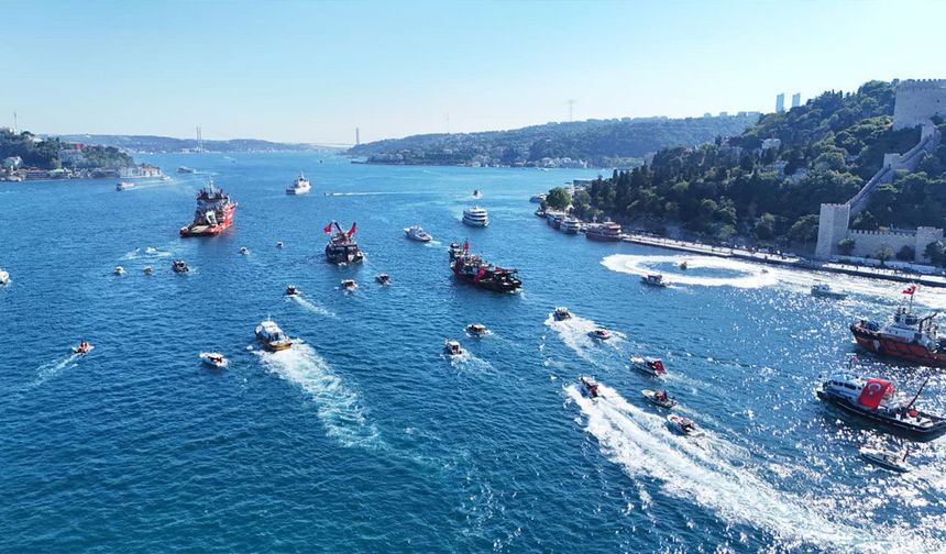 'Denizden Karaya 15 Temmuz' programı kapsamında tekne korteji düzenleniyor